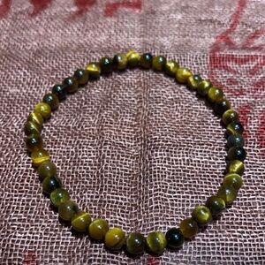 4MM Tiger's eye bead bracelet